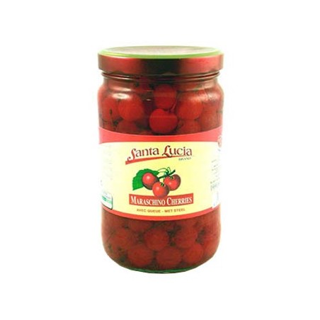 MARASCHINO CHERRY PITTED WITH STEM 4 X 1.9KG  JAR