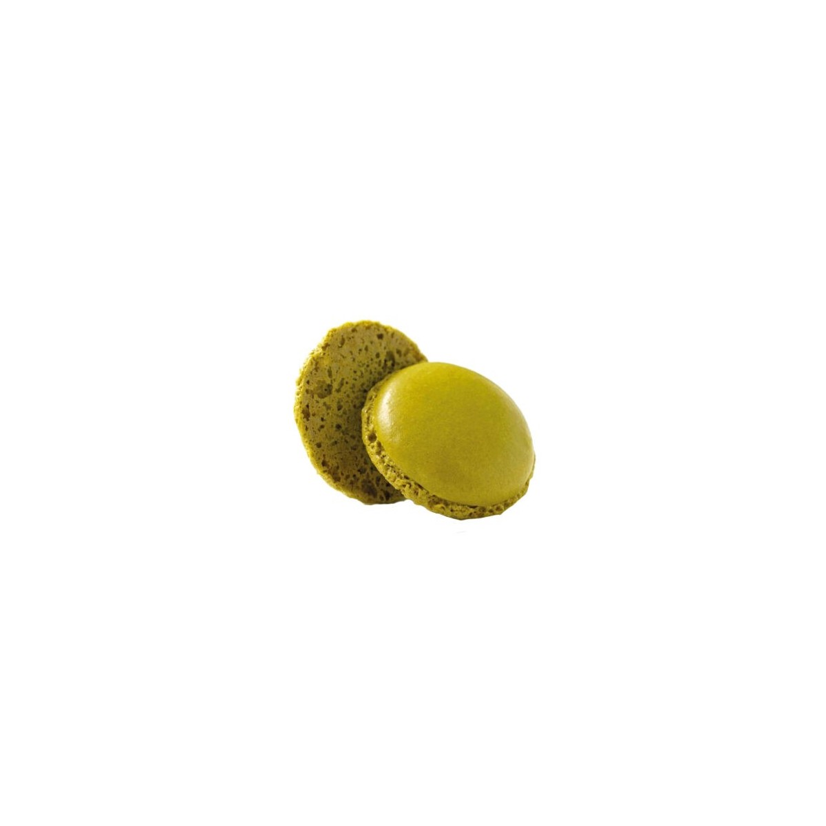 PISTACHIO MACAROONS SHELL 3,5 CM  220 PIECES  BOX