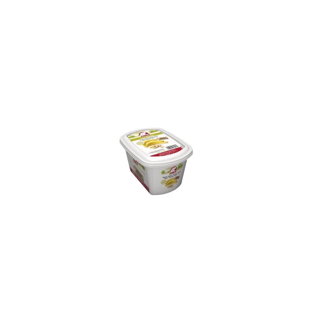 DIRAFROST BANAAN PUREE ZSU 4 X 1 KG