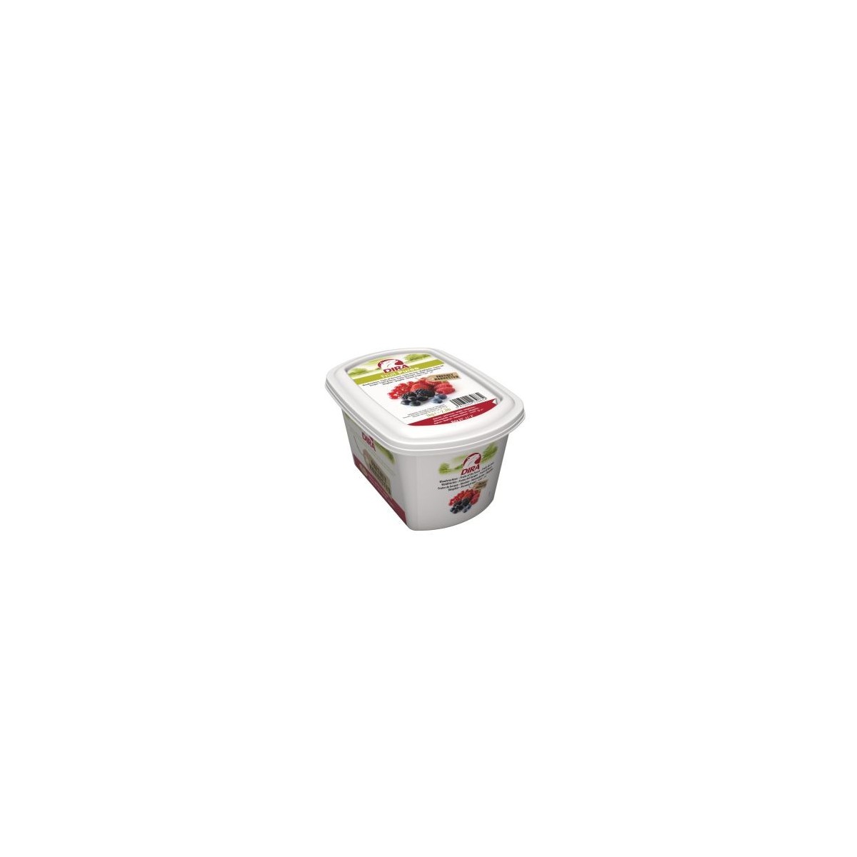 DIRAFROST BOSVRUCHTEN PUREE ZZA MSU 4 X 1 KG