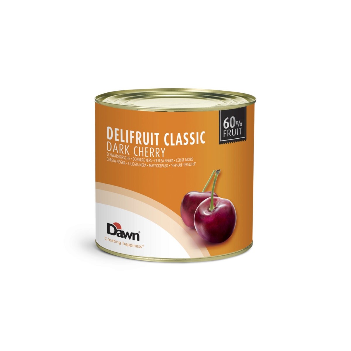 DAWN DELIFRUIT CLASSIC DONKERE KERSEN 2,7KG  BLIK