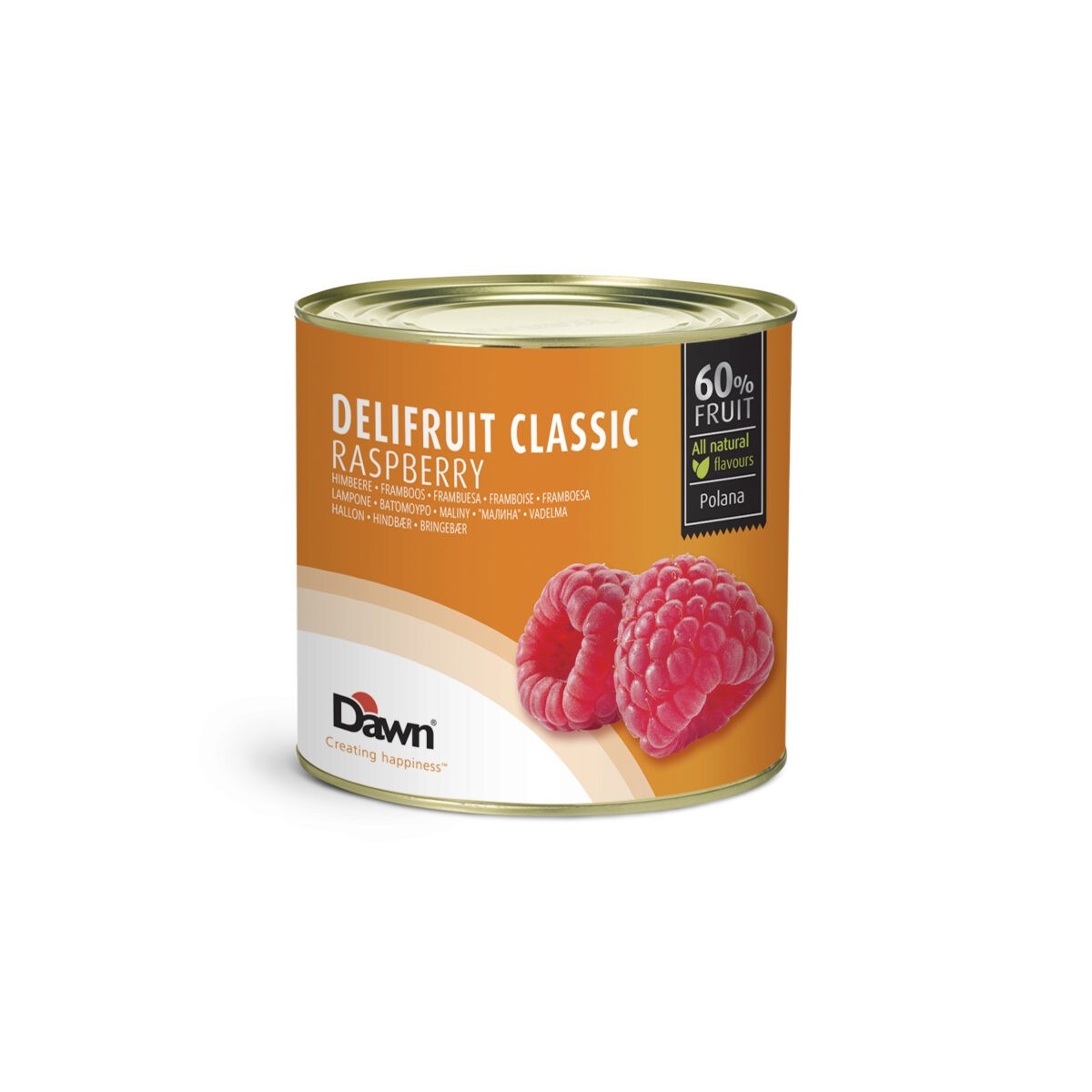 DAWN DELIFRUIT CLASSIC FRAMBOOS 2,7KG  BLIK