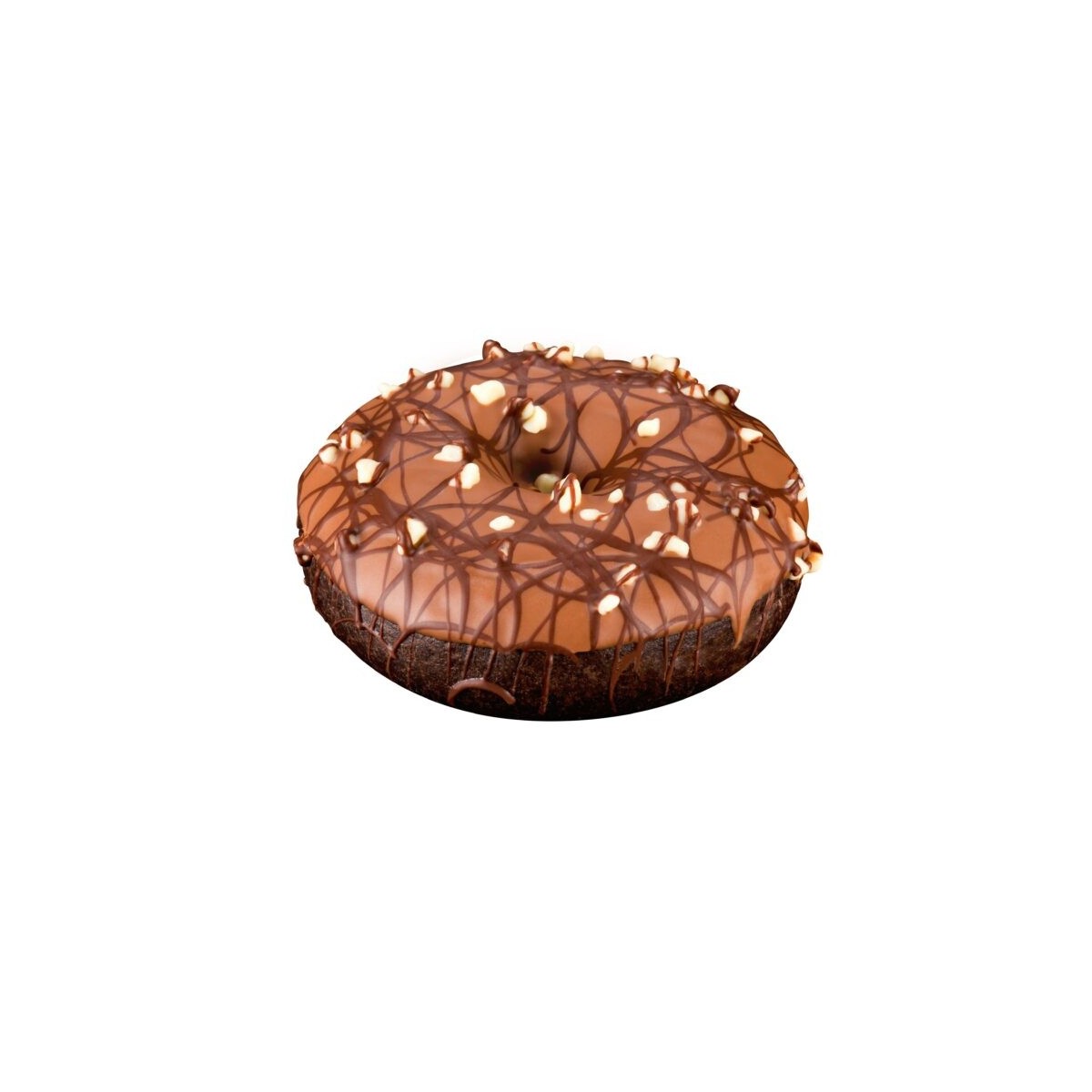 B & B 2354 DONUT CHOCOLAT CAKE CUIT 48 X 80GR