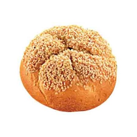 VAMIX B157 EMPEROR SESAME BREAD ROLL READY TO BAKE 50X60GRCARTON