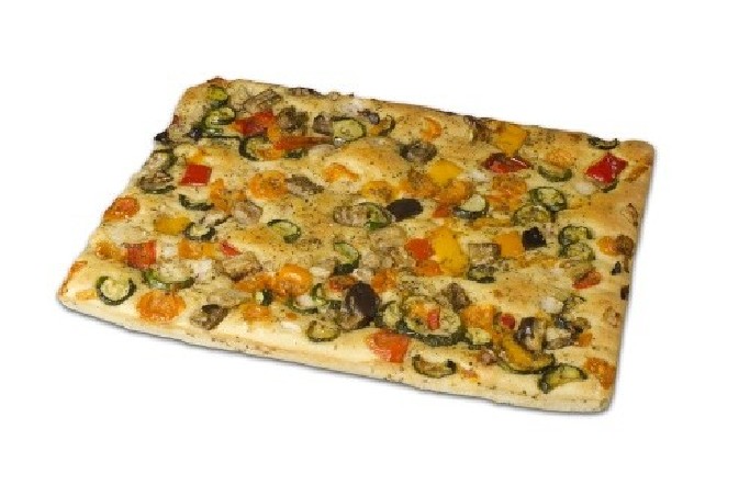 VAMIX L49 FOCACCIA VEGETARIANA 27.5X37.5CM BAKED 4X800GR  BOX