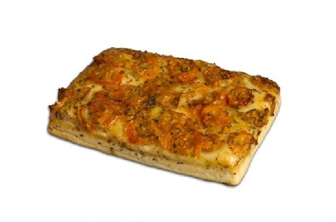 VAMIX L64 FOCACCIA TOMATO SLICES 12.5X17.5CM BAKED 40X200GR  BOX