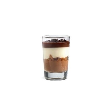 MEKABE VERRINE CHOCOLAT NOIR & BLANC 48X66ML FOOD N JOY  S/CDE 