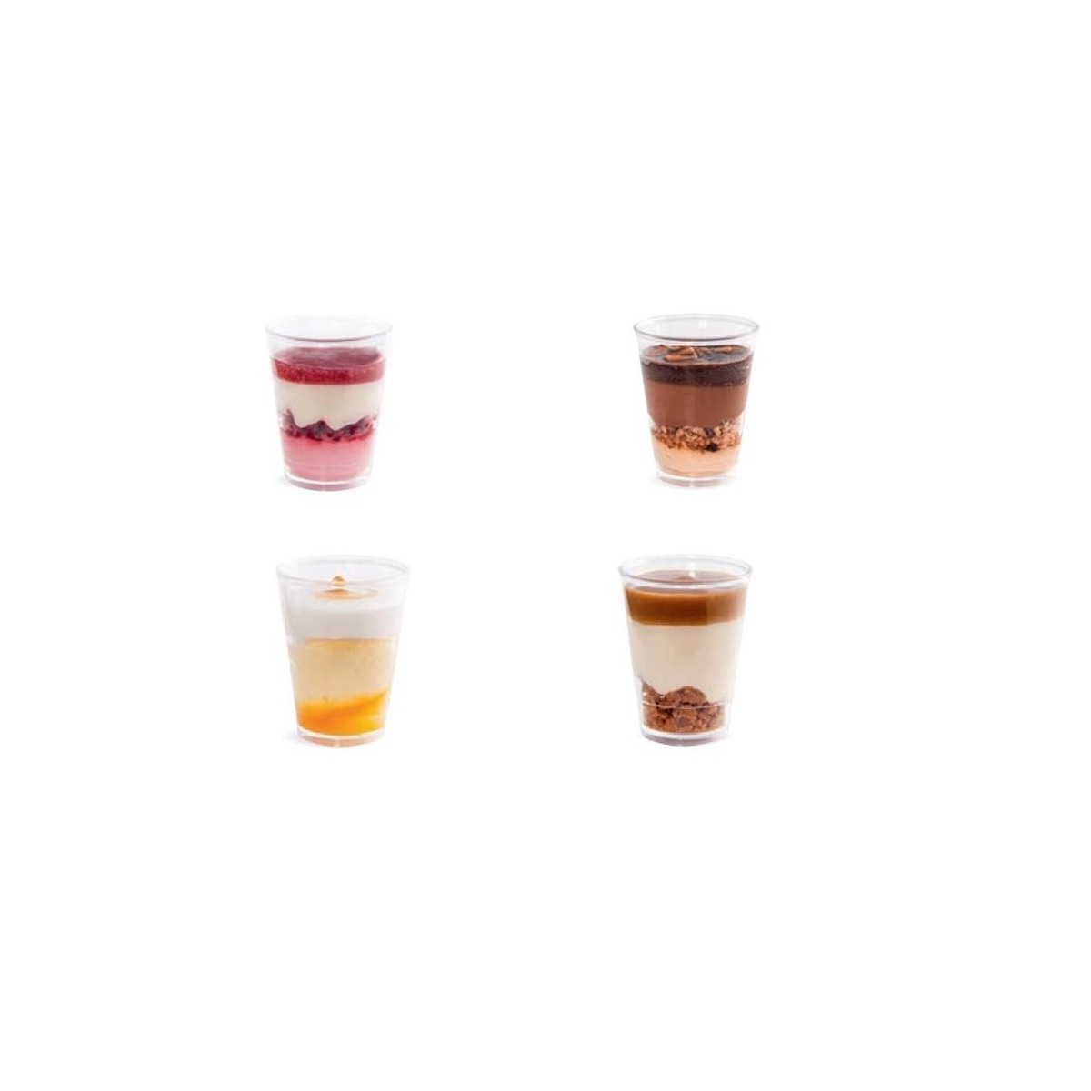 FOOD N JOY VERRINE MINI DESSERTS 12-PACK 4GOUTS  S/CDE 