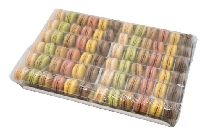 PASQUIER KING MACARON ASSORTIMENT 4X72 STUKKEN  DOOS