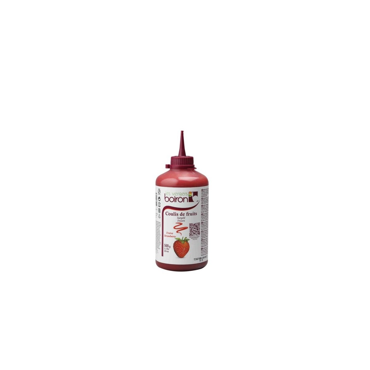 BOIRON 1447 COULIS AARDBEI 12X500GR  FLES