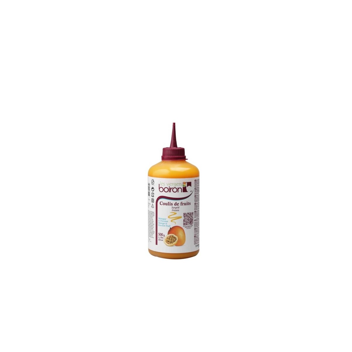 BOIRON 1484 COULIS MANGO PASSIE 12X500GR  FLES