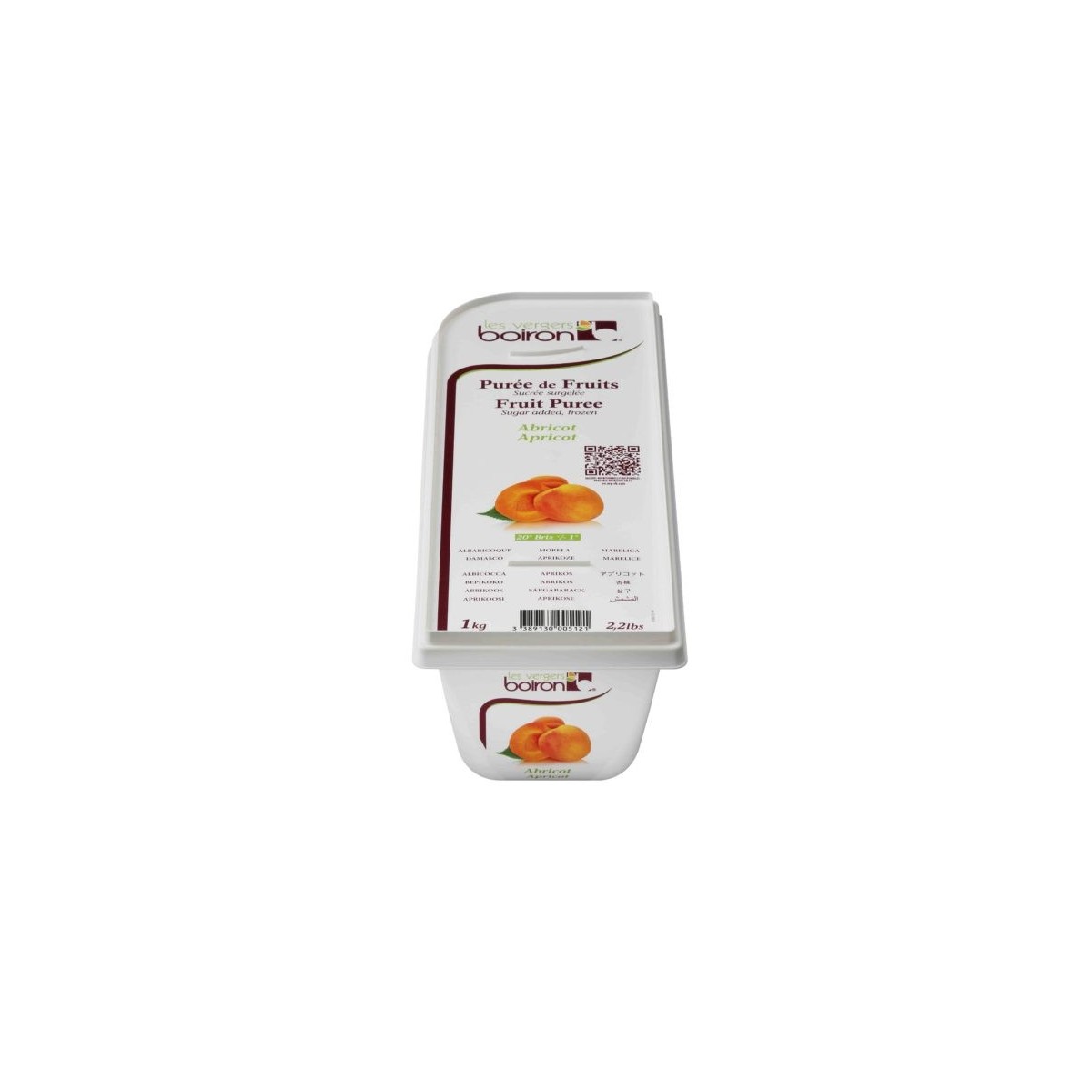 BOIRON 512 PUREE ABRICOT 100% 1KG