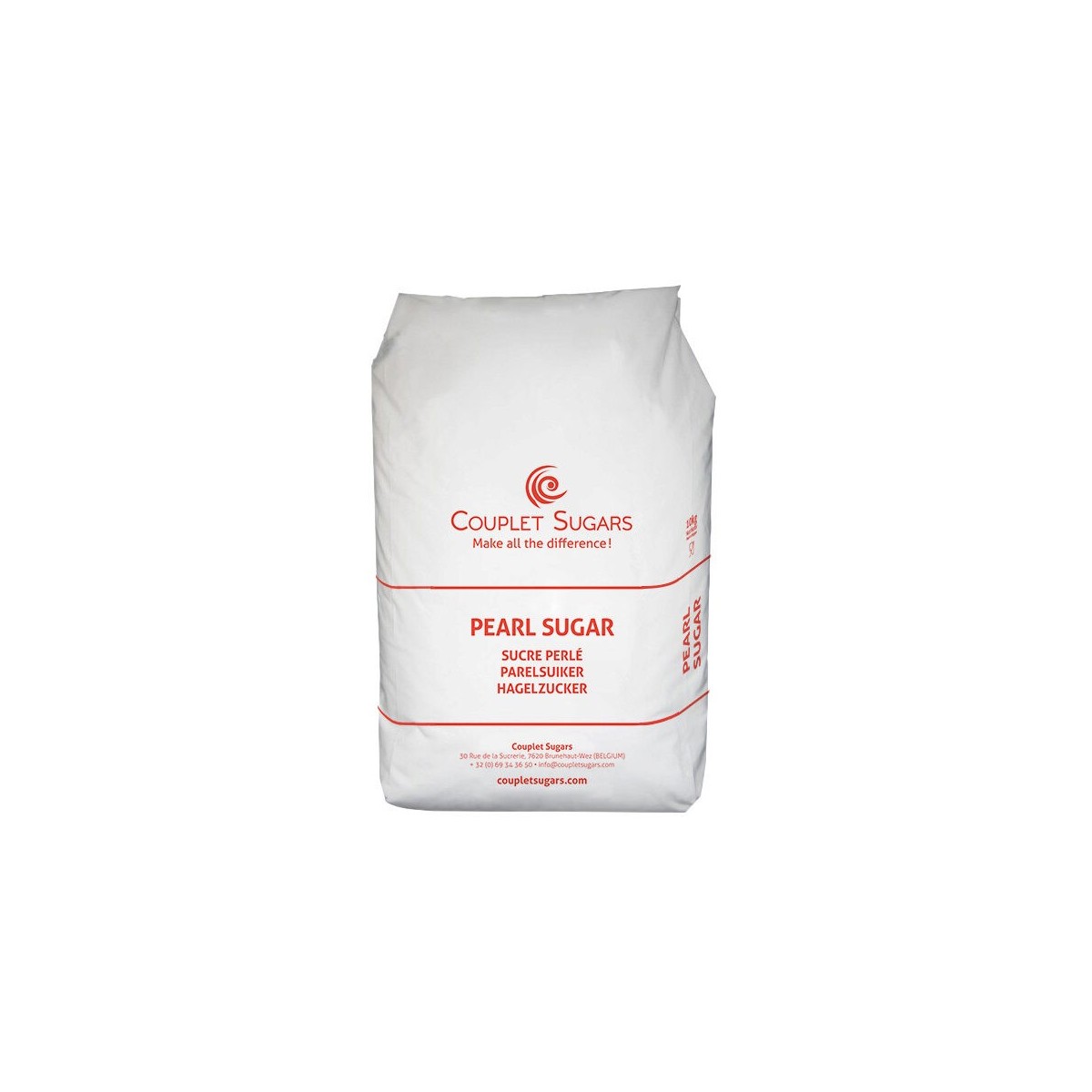 PEARL SUGAR C10 CARRARE 10KG  BAG 