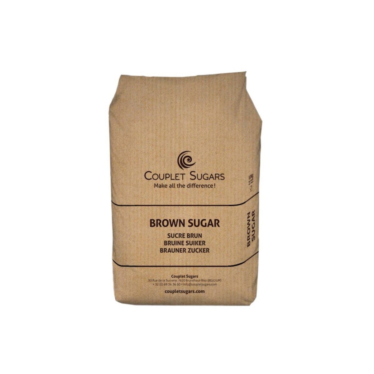 BROWN SUGAR BROWN COUPLET 25KG KBR  BAG