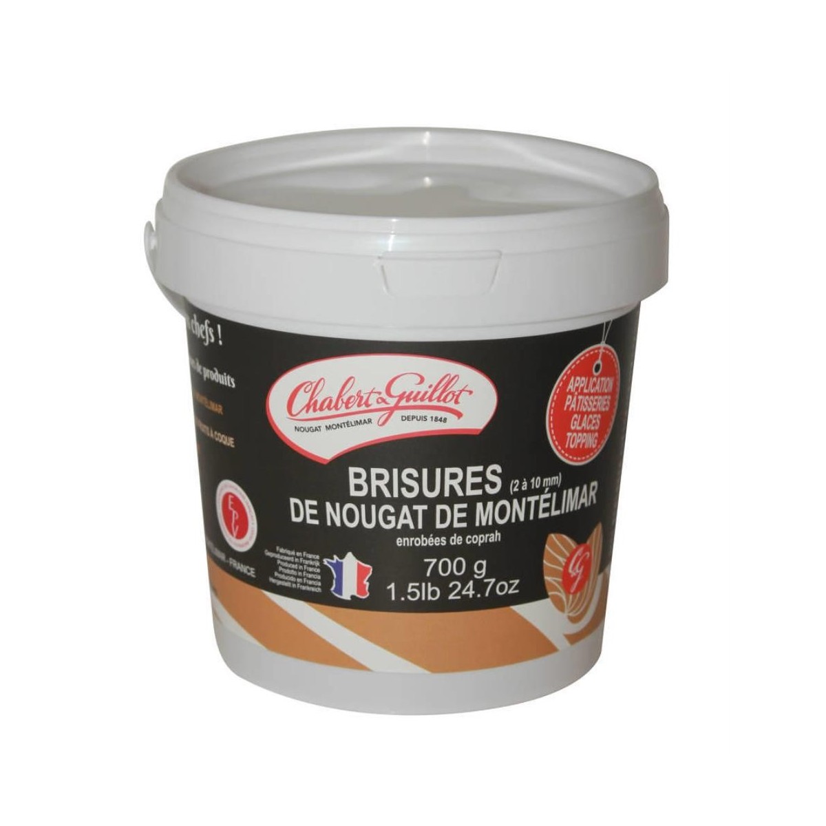 NOUGA BREUK 700GR CHABERT  POT