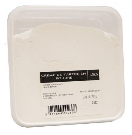 CREAM OF TARTAR POWDER 1.5KG  BOX