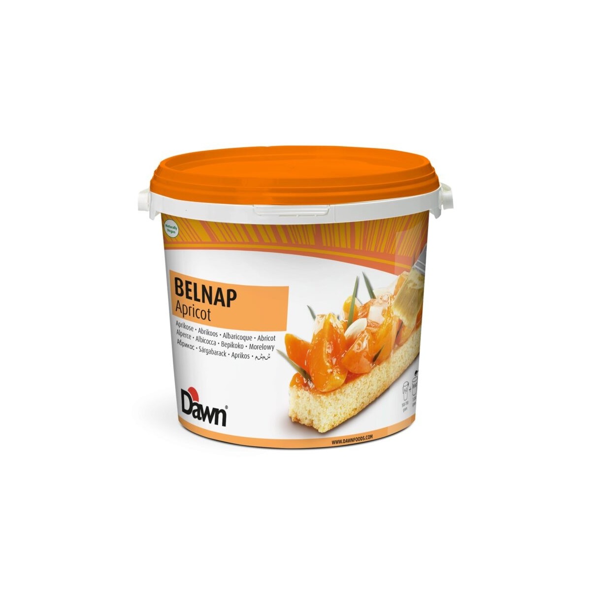 DAWN BELNAP APRICOT GLAZE 14KG  KG