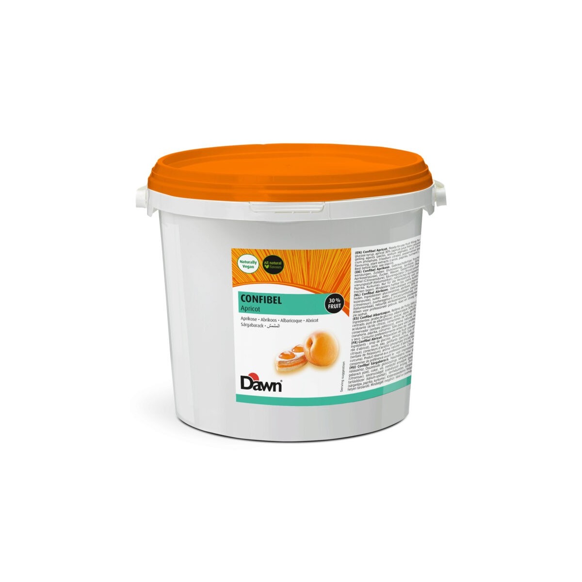 DAWN APRICOT JAM BUCKET OF 13KG  KG