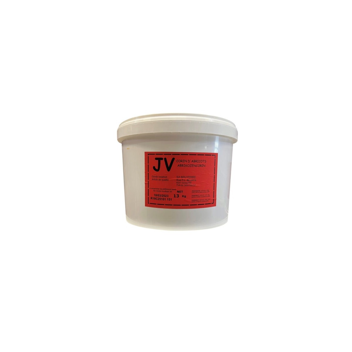 SUPER VINCENT APRICOT CORIN 13KG  BUCKET