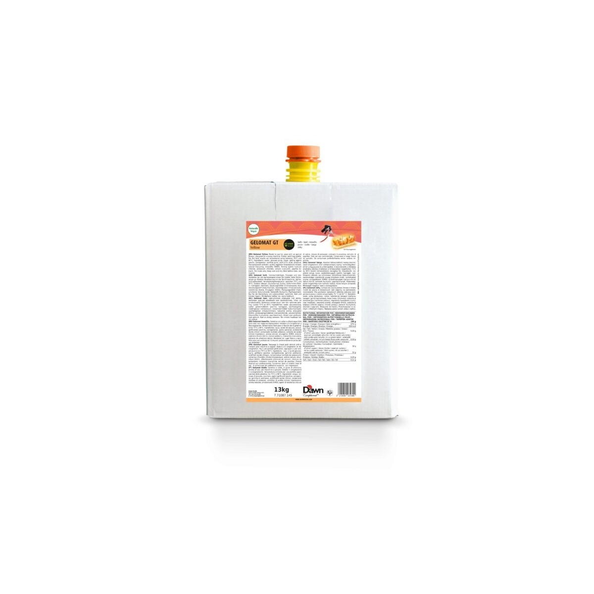 DAWN GELOMAT SPRAY GLAZE APRICOT BAG IN BOX 13KG  KG