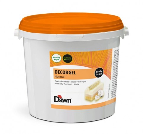 DAWN DECORGEL NEUTRAL COLD GLAZING 3KG  BUCKET