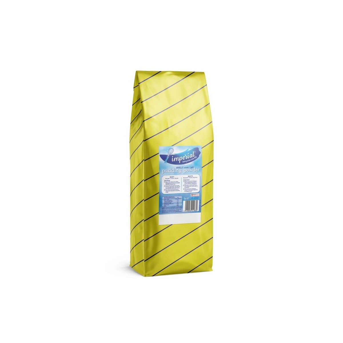 PUDDING VANILLE 5KG SAC JAUNE IMPERIAL