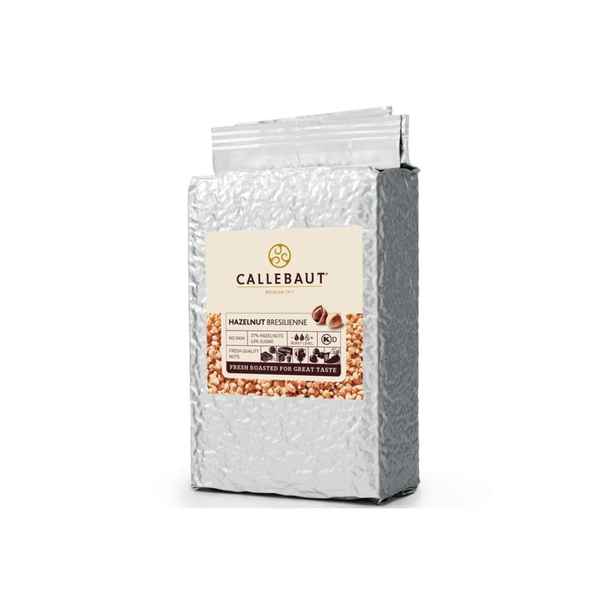 CALLEBAUT NAN-CR-HA3714-U11 BRESILIENNE NOOTJES  KARTON VAN 6 ZAKKEN X 1KGKG