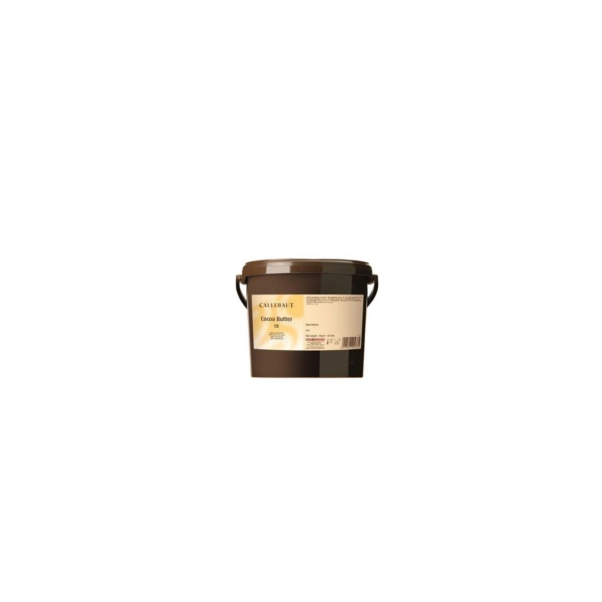 CALLEBAUT CB E0 655 COCOA BUTTER BUCKETS OF 4KG  KG