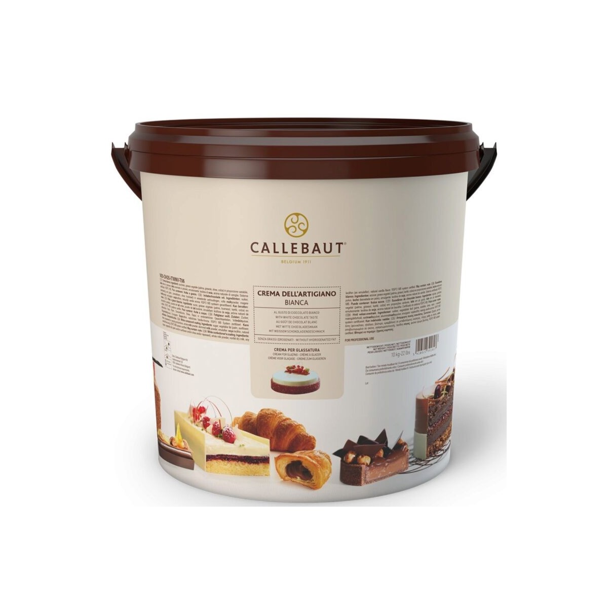 CALLEBAUT V00-OH35-ITWNV-T06 CREME DELL ARTIGIANO   BIANCO EMMER 10KG  KG   