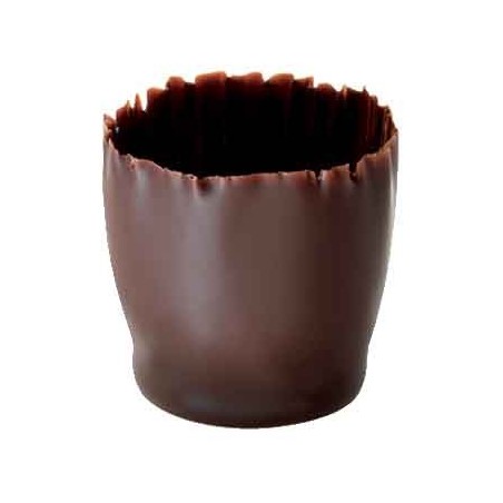 + SNOBINETTE COUPELLE EN CHOCOLAT FONDANT  270 PCES Ø23/27X26 MM 270 PCES