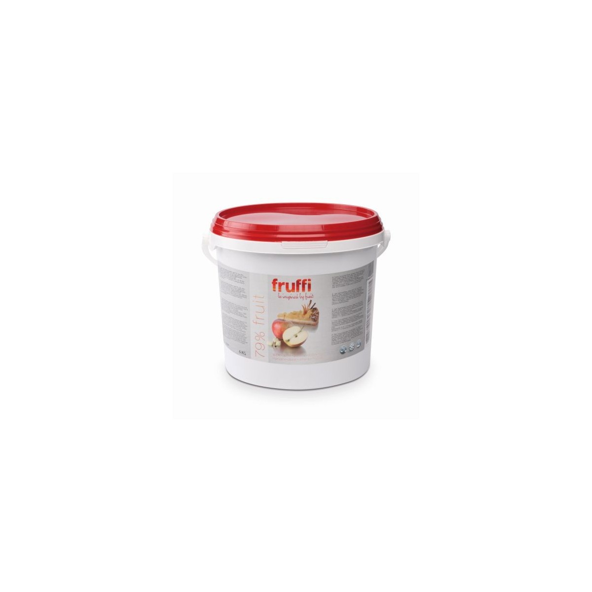 DEBCO FRUFFI FRUIT FILLING APPLE PLUS BUCKET 6 KG  BUCKET