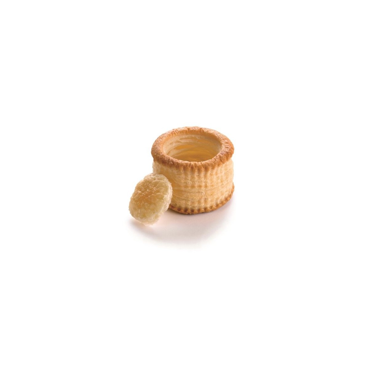 PIDY VOL-AU-VENT PASTEITJE 8CM GROOT MODELVAST DEKSEL BOTER 72 STUKKEN  DOOS