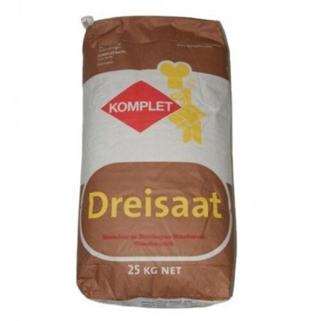 KOMPLET DRIEZAAD MERKBROOD 25KG  ZAK