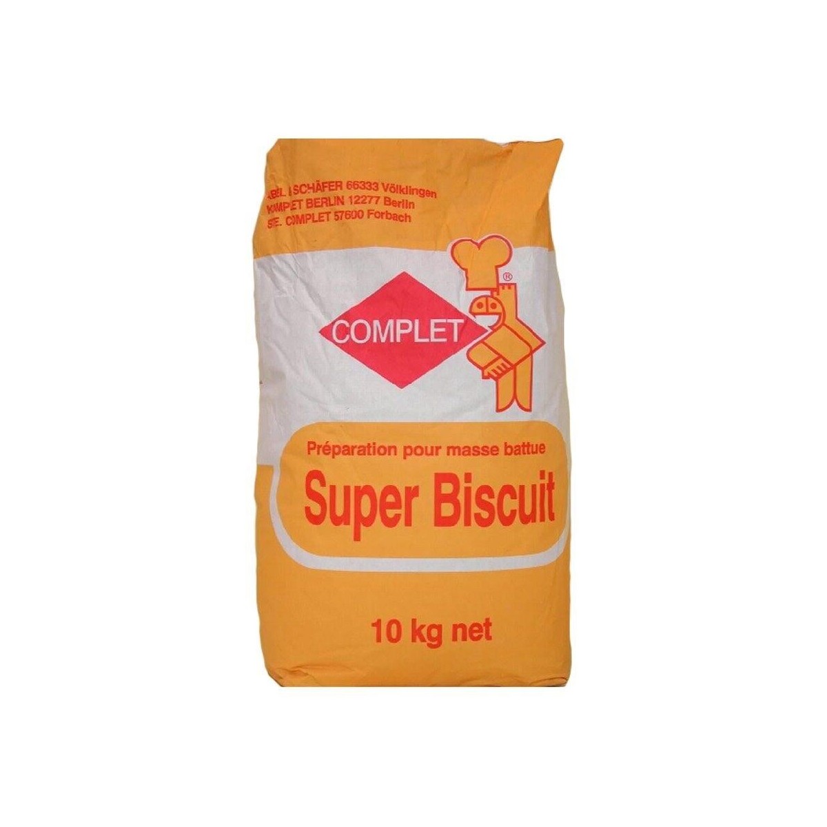 KOMPLET SUPER BISCUIT 10 KG  ZAK