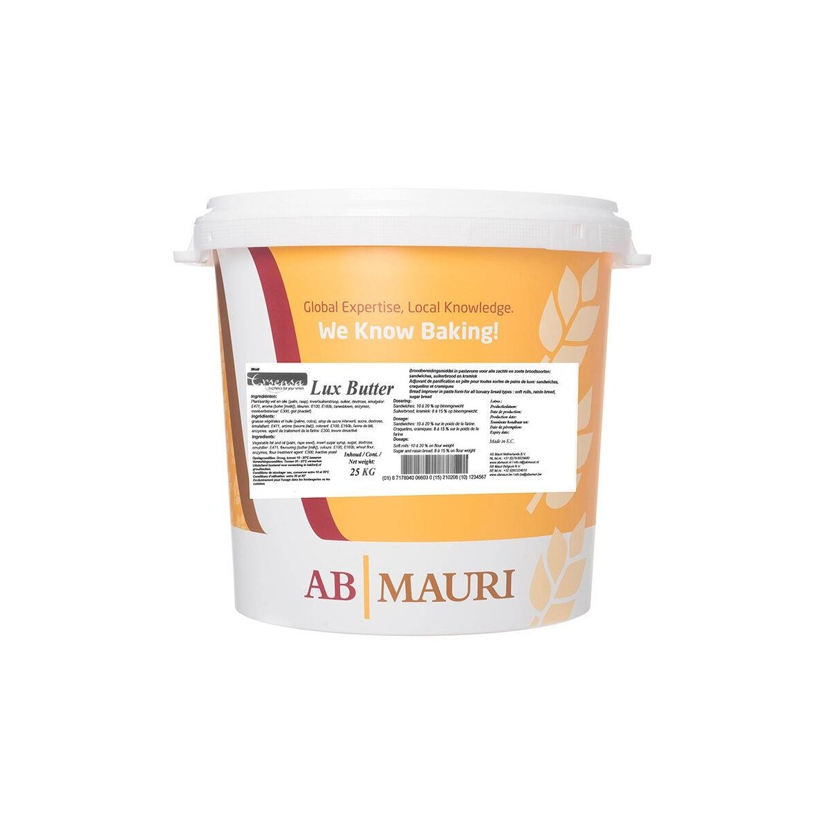 MAURI EXSENSA LUX BEURRE AMELIORANT PATE DE LUXE EN PATE 25KG