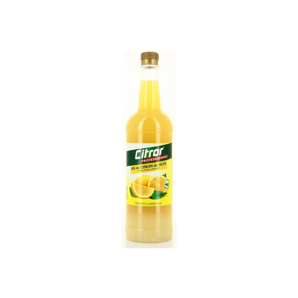 YELLOW LEMON JUICE BARDINET 1L  BOTTLE