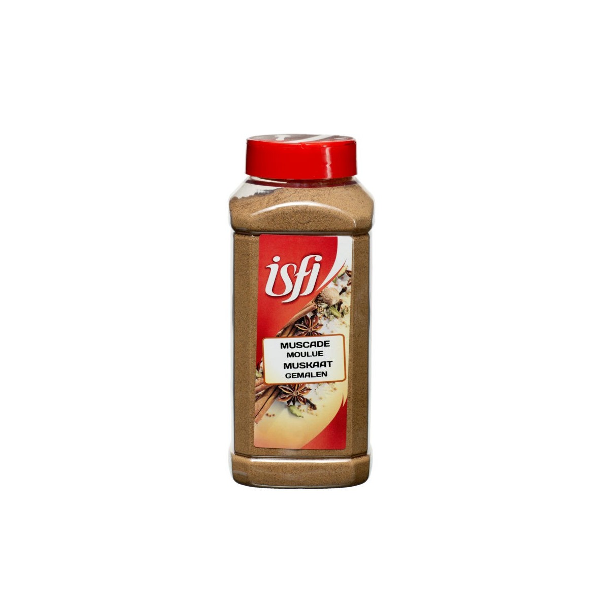 ISFI GROUND NUTMEG 500GR  POT