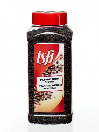 ISFI BLACK PEPPER CORNS 500GR  JAR