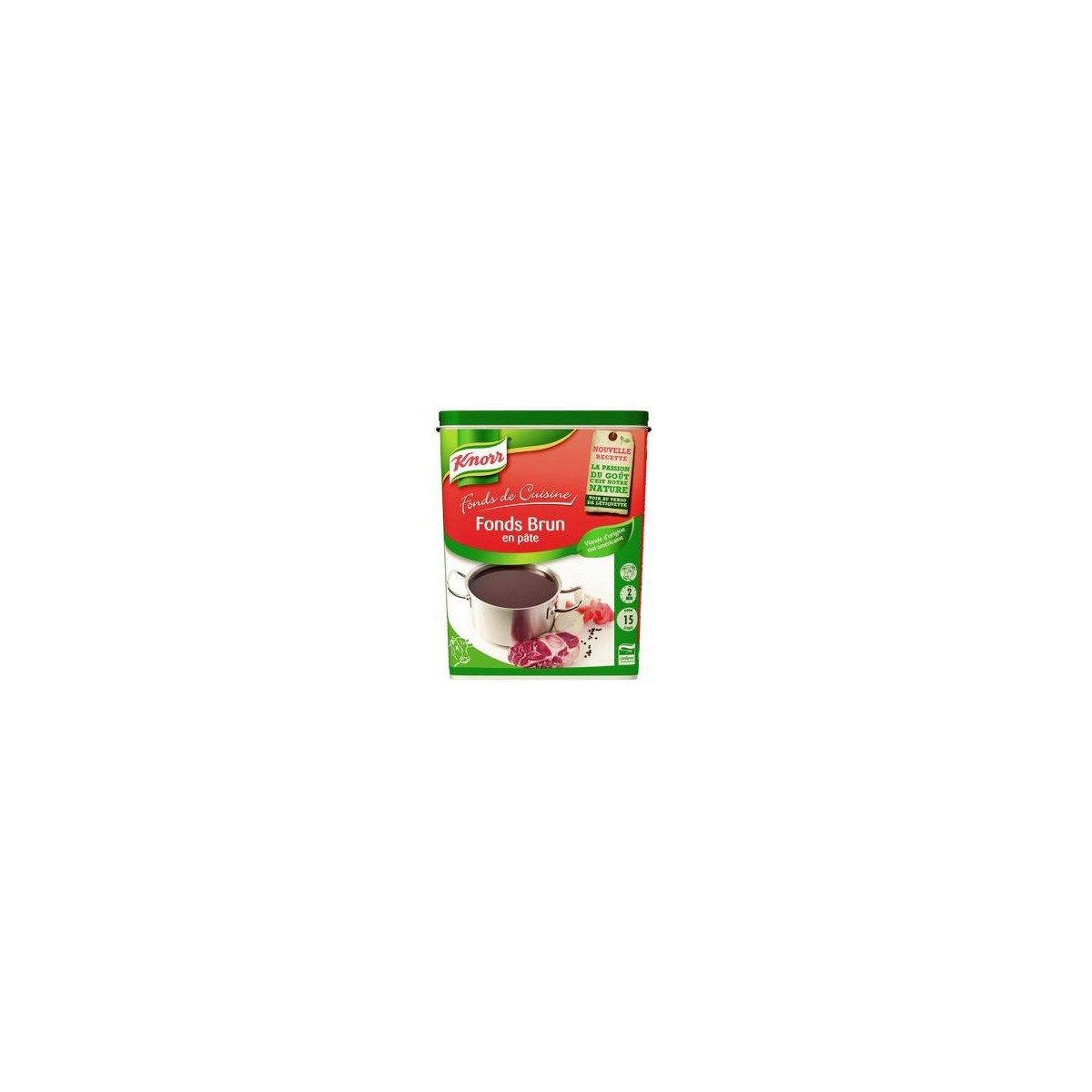 KNORR BROWN BEEF STOCK IN PASTE 1KG  BOX