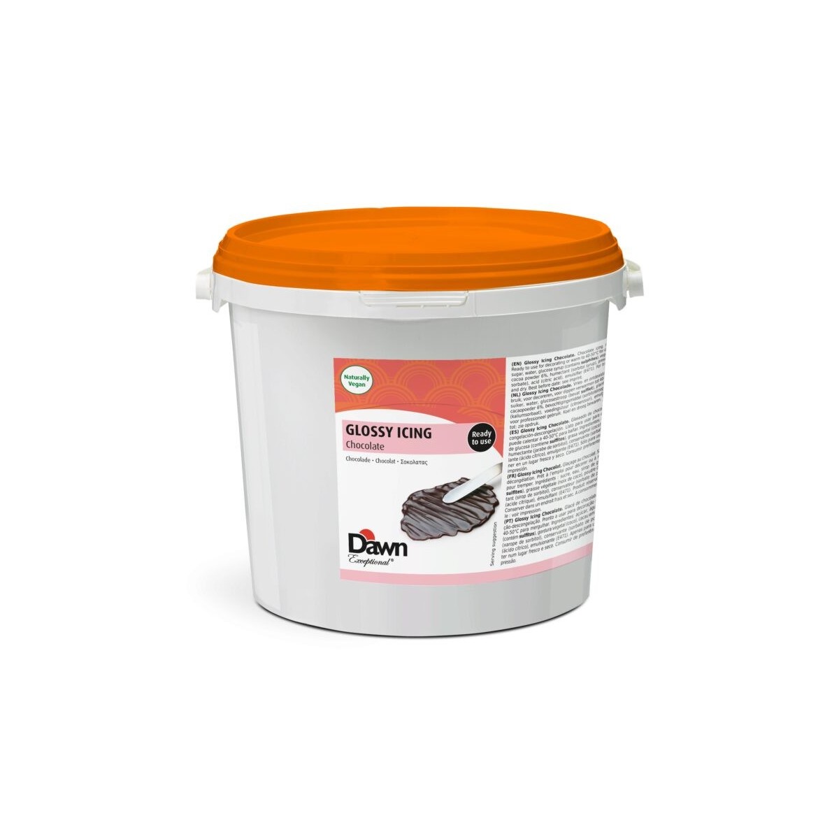 DAWN GLOSSY ICING CHOCOLATE 7KG BUCKET