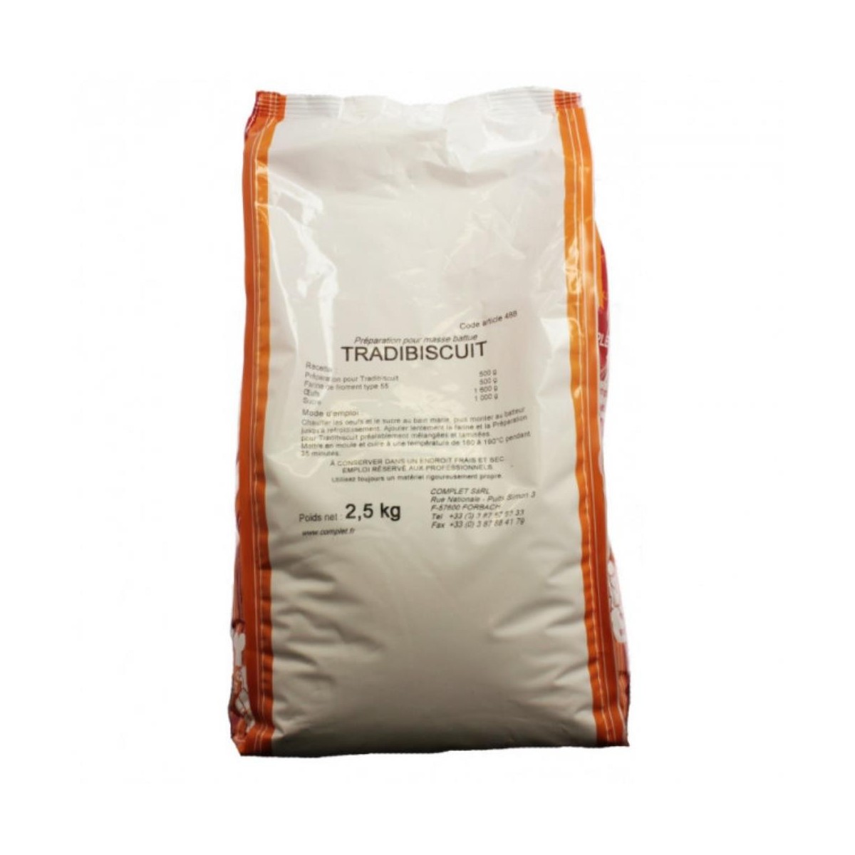 KOMPLET TRADIBISCUIT 4X2,5 KG KG  KARTON