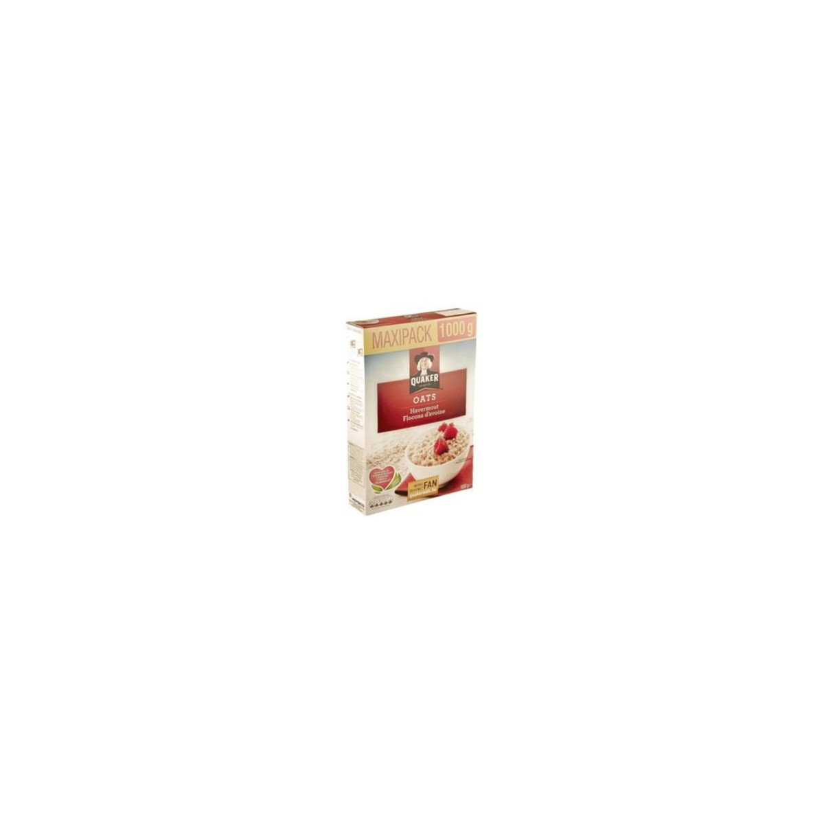 OAT FLAKES 1KG QUAKER  BOX ON/ORDER