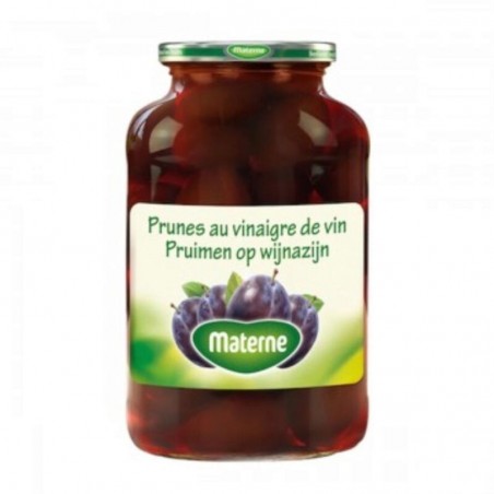 MATERNE PRUNES ENTIERES AU VINAIGRE  10 X 700GR