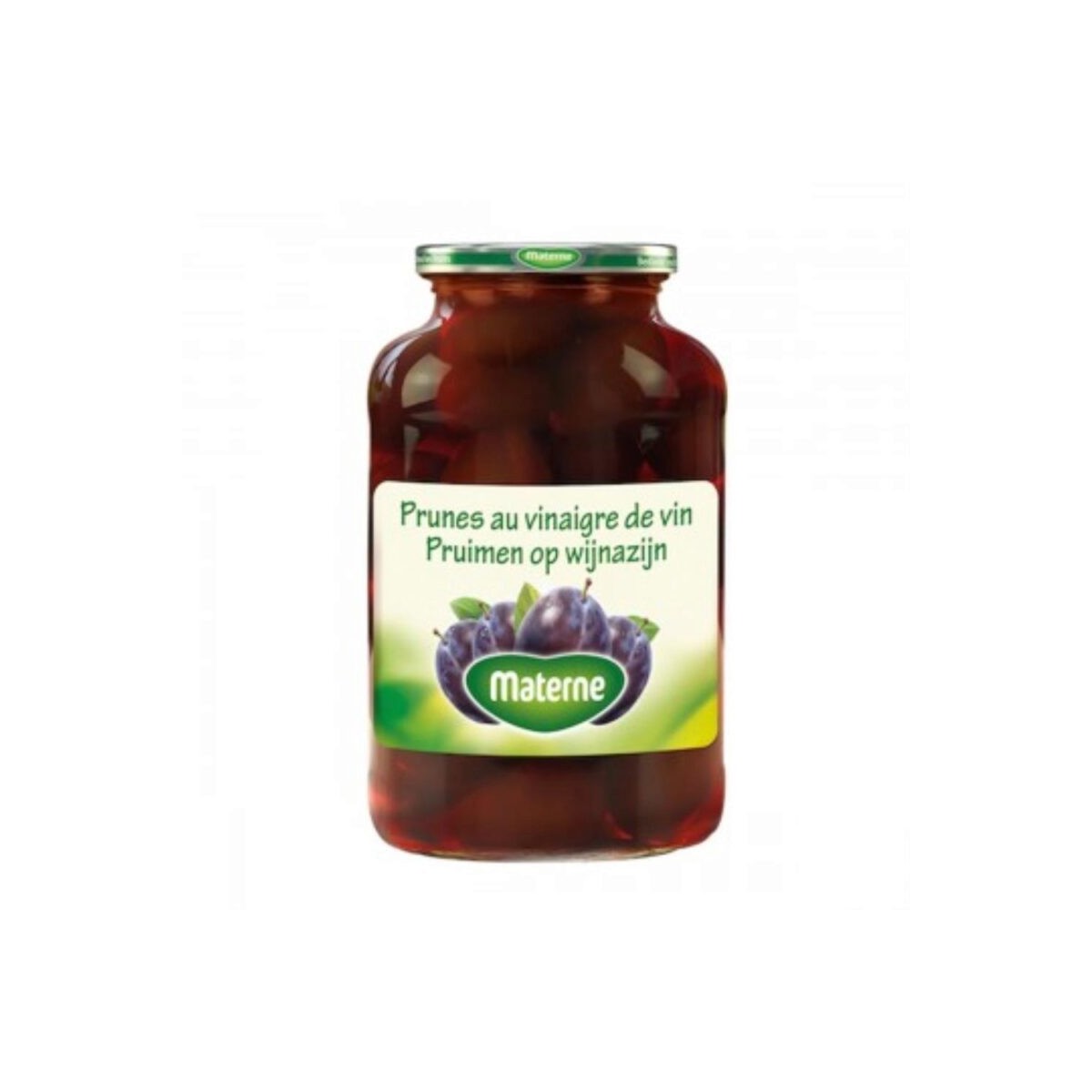 MATERNE WHOLE PLUMS IN VINEGAR 10 X 700GR  JAR