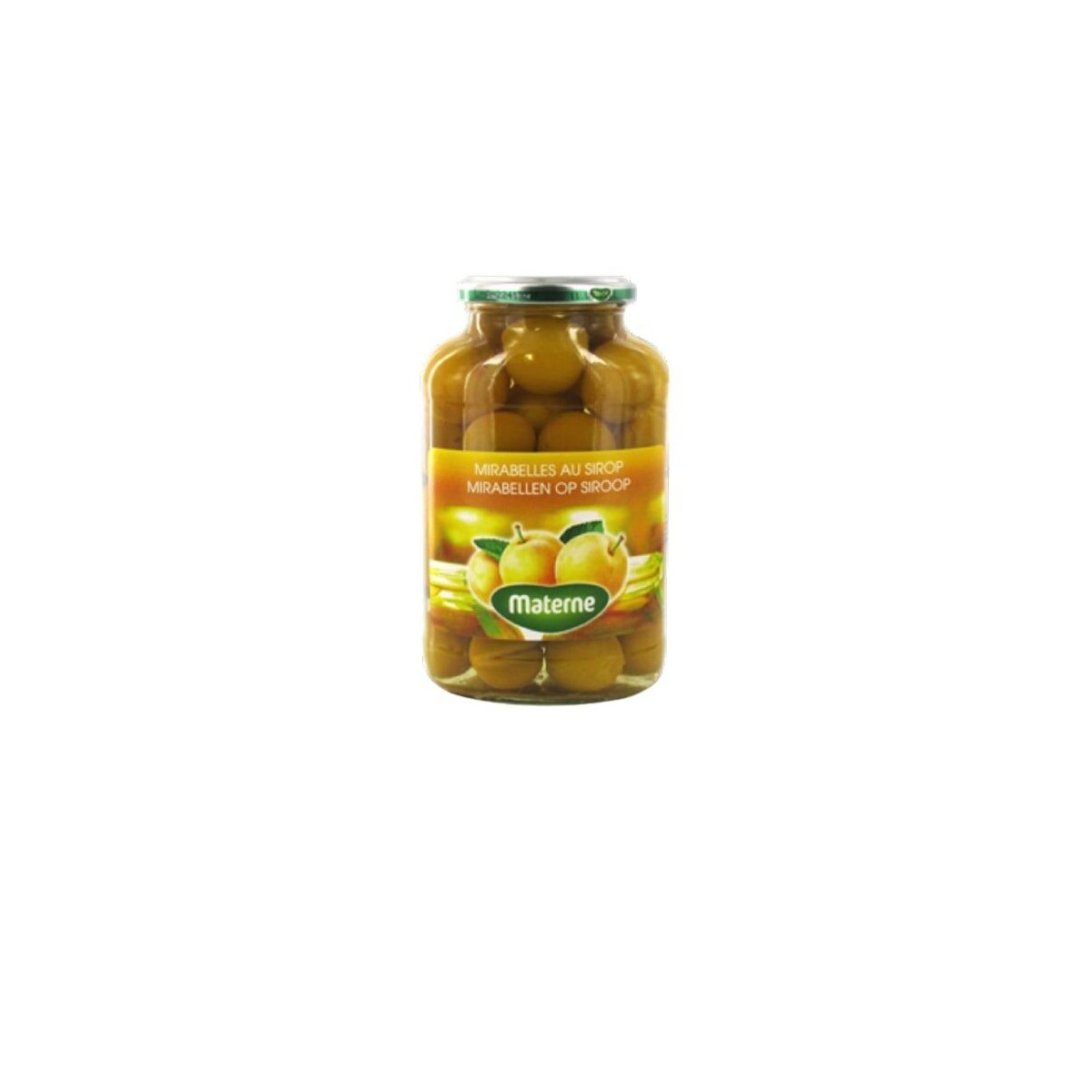 MATERNE WHOLE MIRABELLES  10 X 700GR  JAR