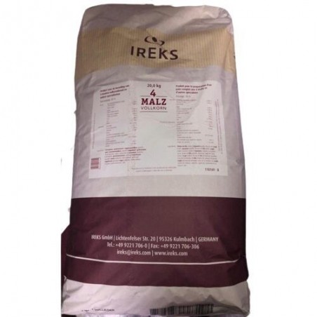 IREKS 4 MALZ VOLLKORN MIX A 20% POUR PAIN COMPLET 20KG