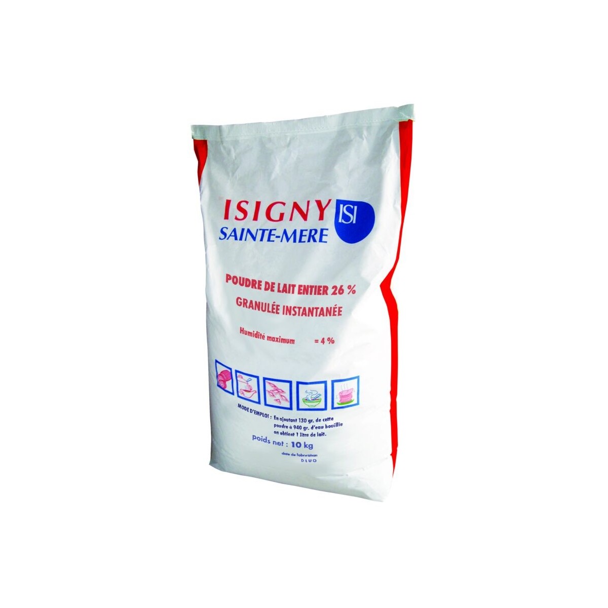 ISIGNY LAIT EN POUDRE 26% MG INSTANT ENTIER 10KG