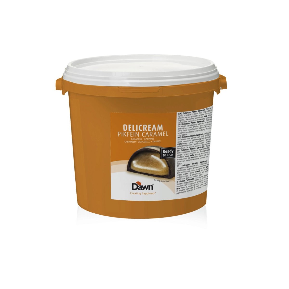 DAWN DELICREAM PIEKFIJN CARAMEL 5KG  EMMER