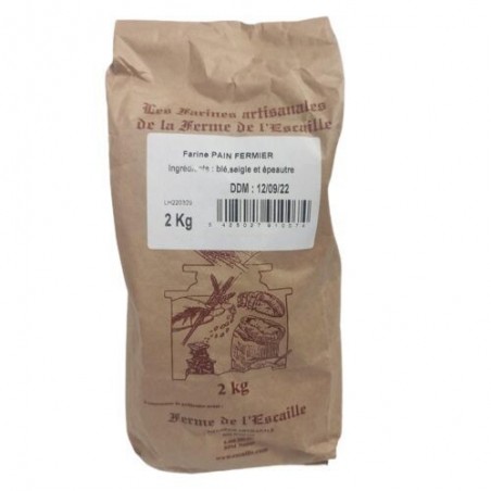 FARINE PAIN FERMIER FERME L ESCAILLE 2KG