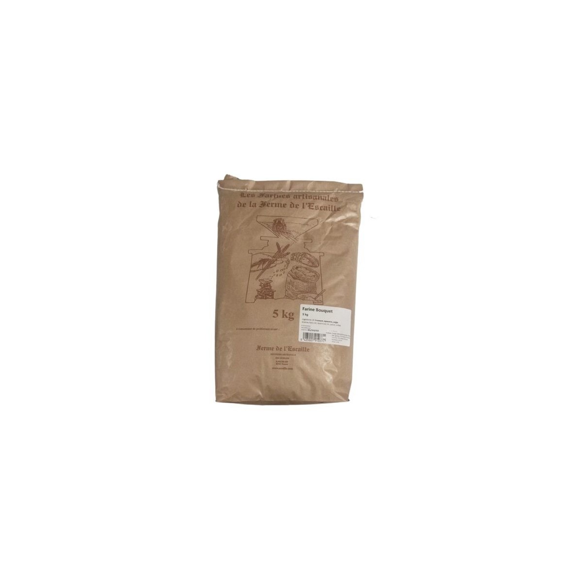 FLOUR BOUQUET 5KG FERME DE L'ESCAILLE  BAG